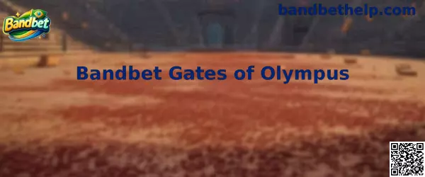 Interface temática do Bandbet Gates of Olympus
