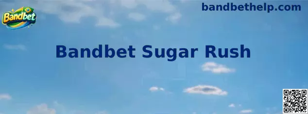 Tela representativa do jogo Bandbet Sugar Rush com símbolos de doces